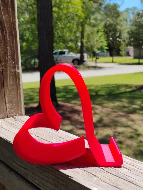Other - Red Heart Phone Stand - Discounted Shipping